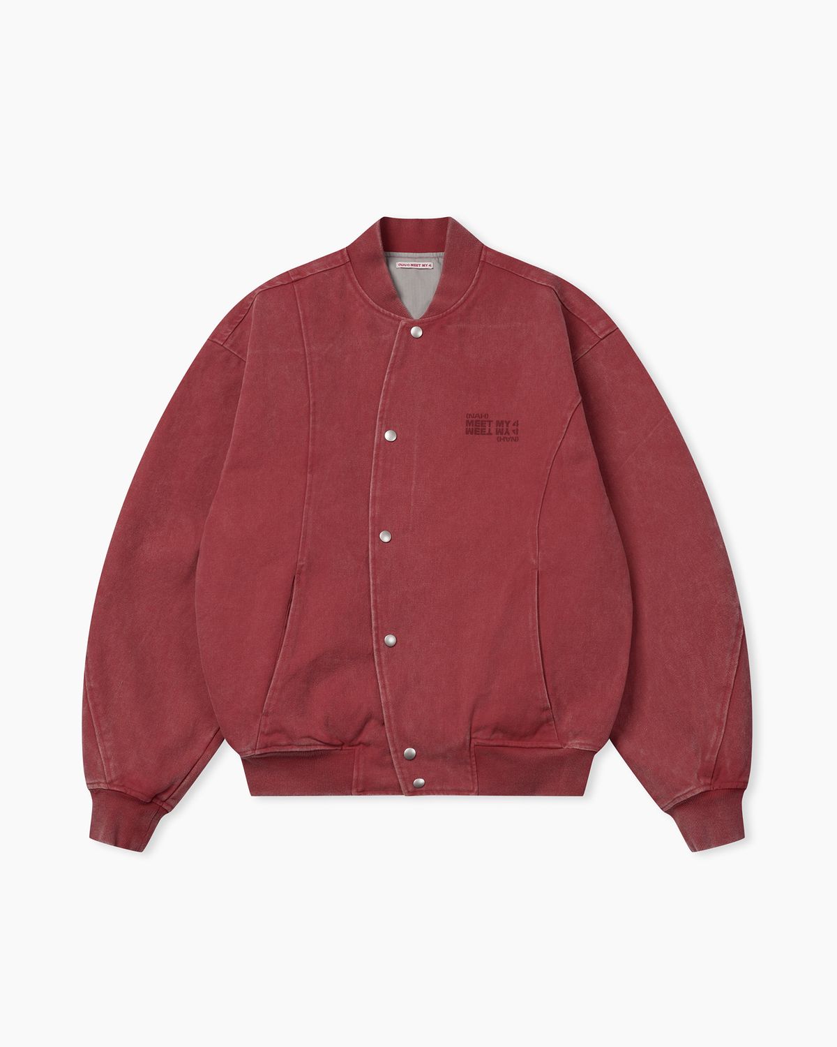 나밋마이포(NAH MEET MY 4) 4 HEART BOMBER JACKET