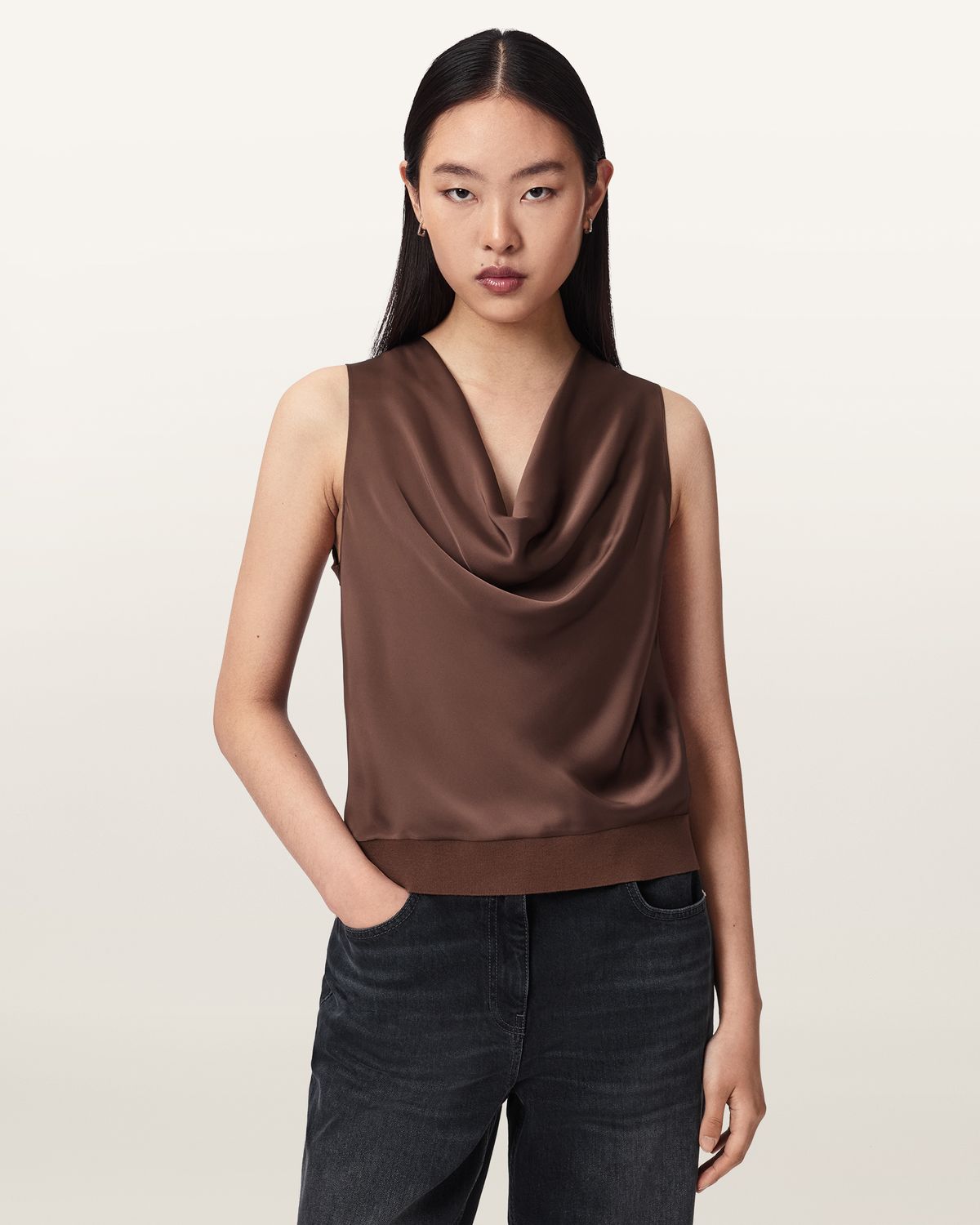 올세인츠(ALLSAINTS) 조이 카울 탑 W042KE-10461