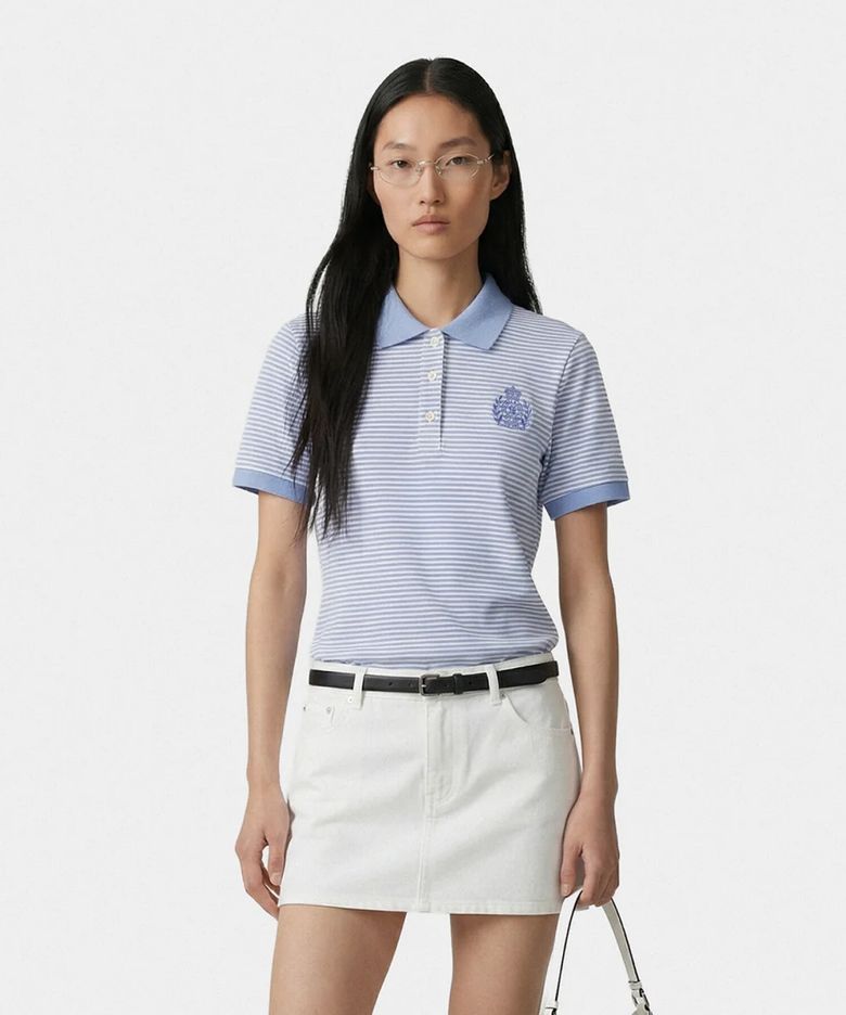 NY 크레스트 프렙 폴로셔츠 페리윙클 R265AW2004