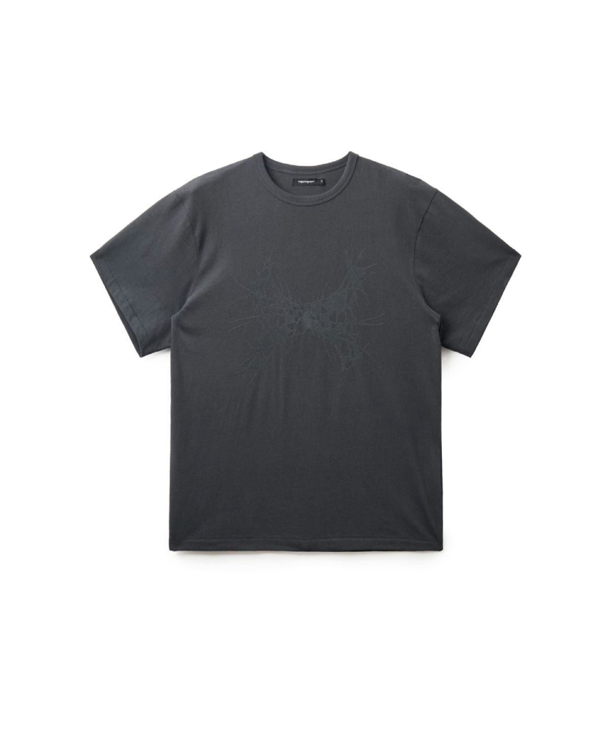해칭룸(HATCHINGROOM) Abstract H Tee Blue Charcoal