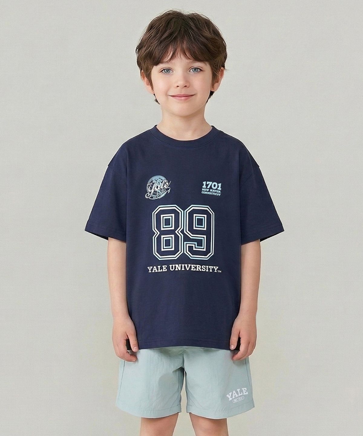 예일키즈(YALE KIDS) 썸머 빅넘버 티셔츠 A6M023