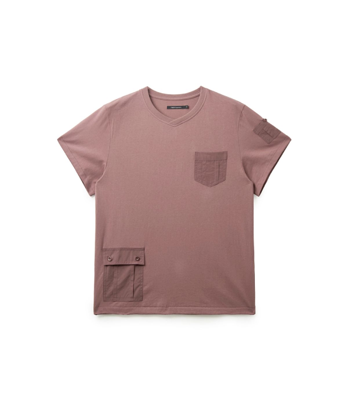 해칭룸(HATCHINGROOM) Multi Pocket Tee Pink