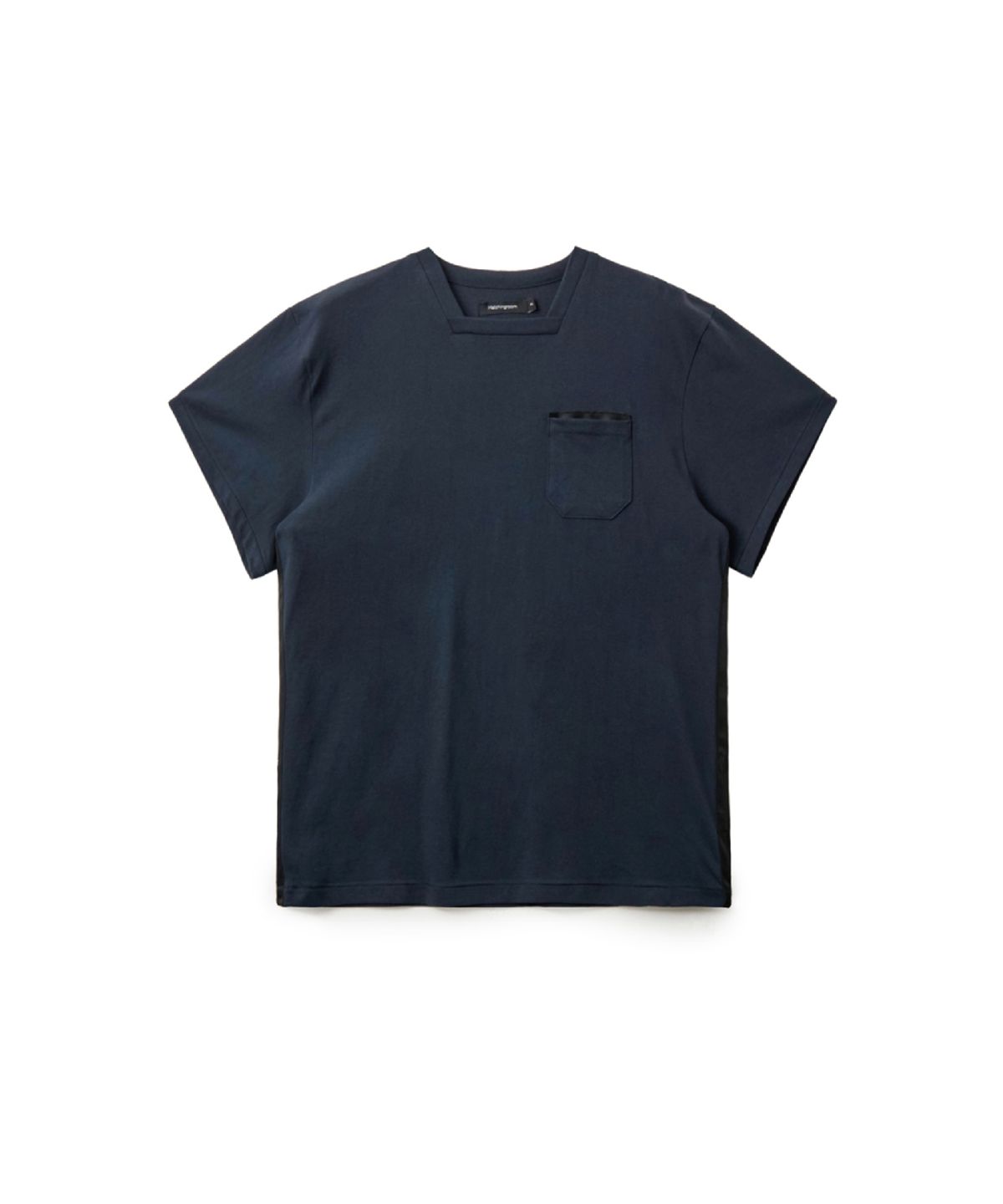 해칭룸(HATCHINGROOM) Square Neck Tee Dark Navy