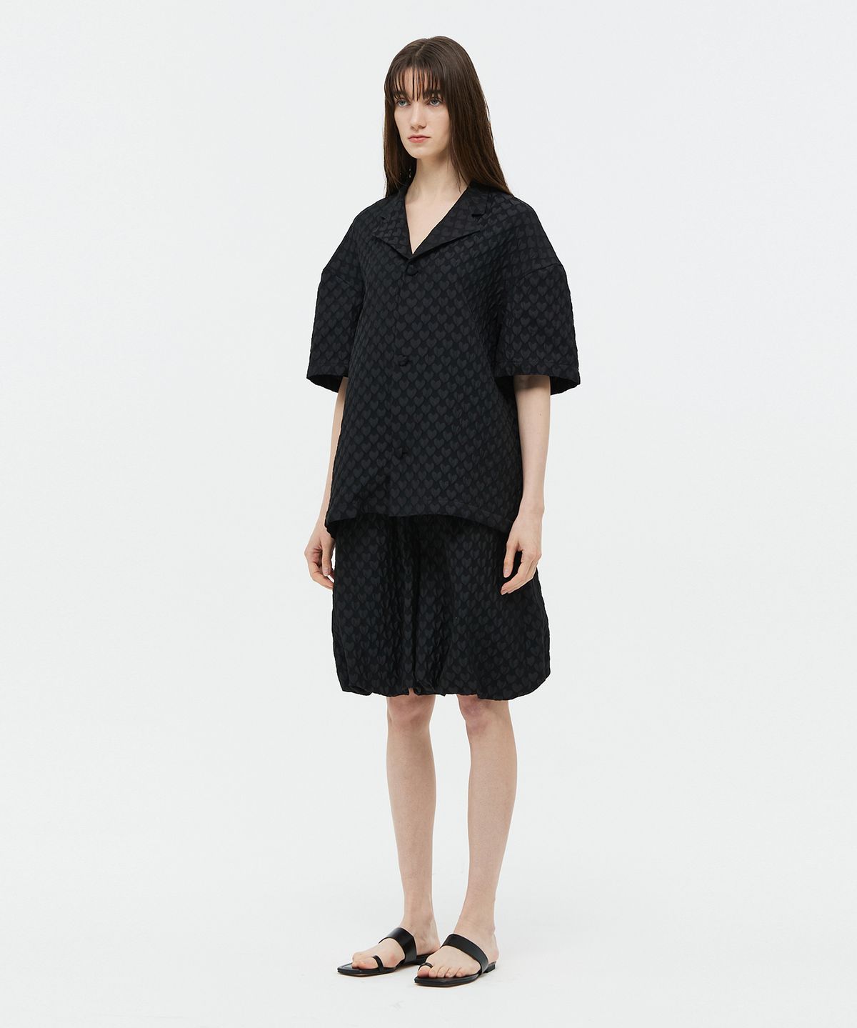 베데르미(VEDERMI) jacquard shirt jacket