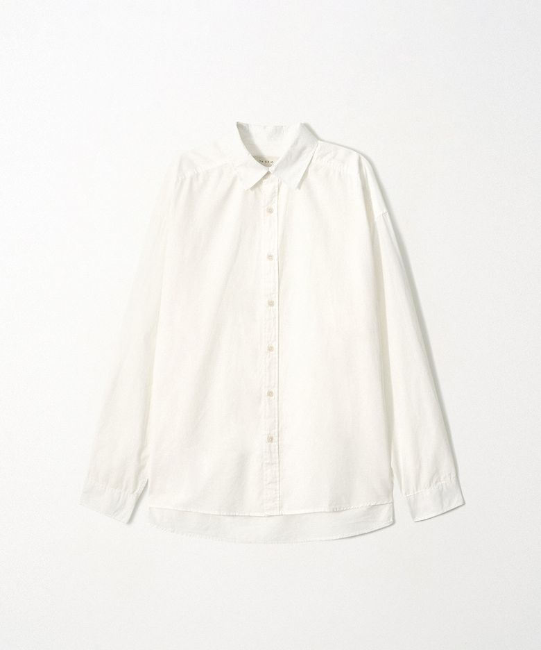 Washed Linen Shirt_White