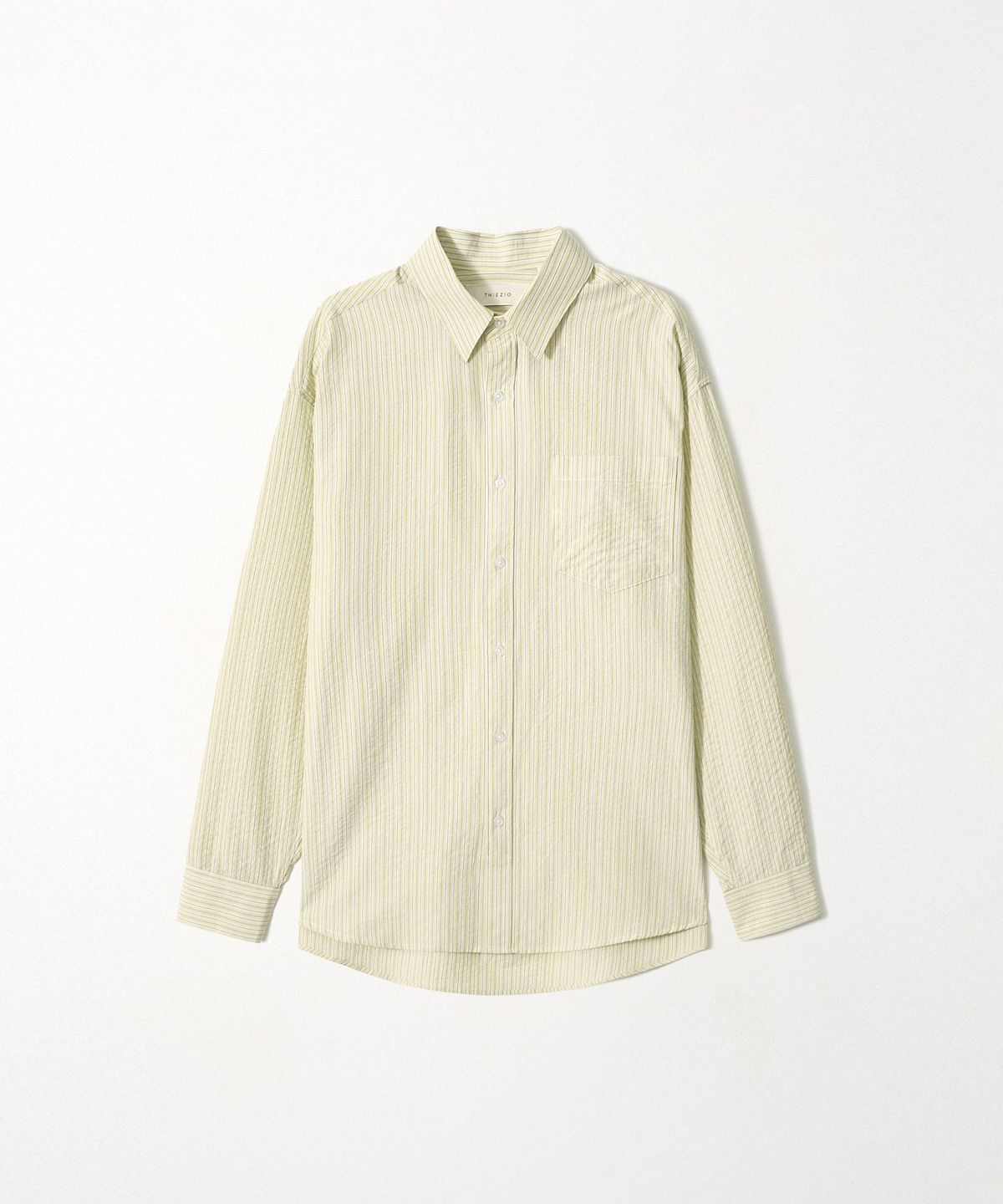 이지오(EZIO) Verona Stripe Shirts_Yellow