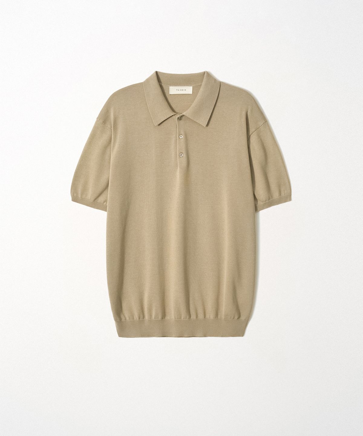 이지오(EZIO) Signature Polo Knit_Beige