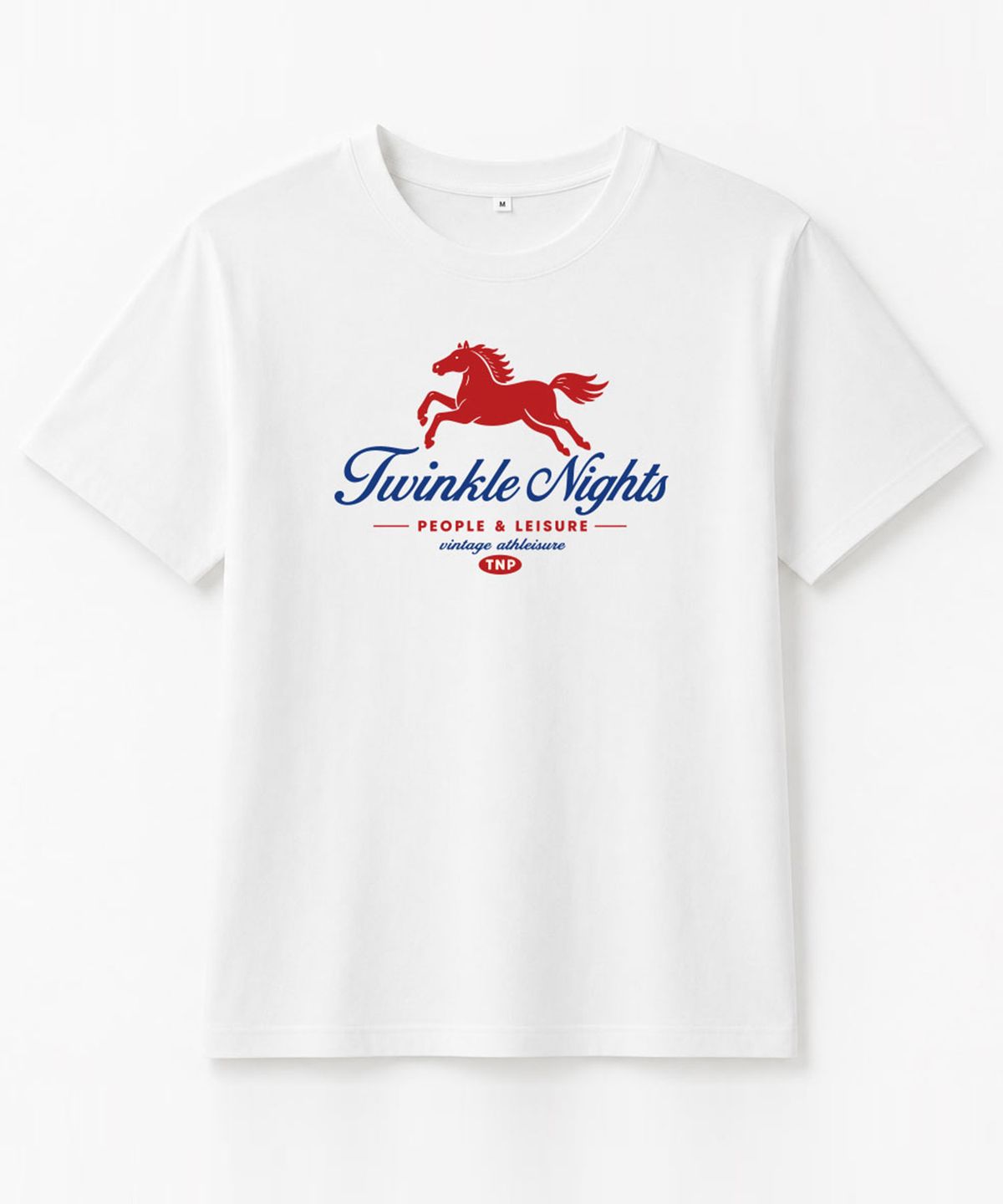 티엔피(TNP) GALLOP LOGO SEMI CROP TEE (T26BTTS19CM)