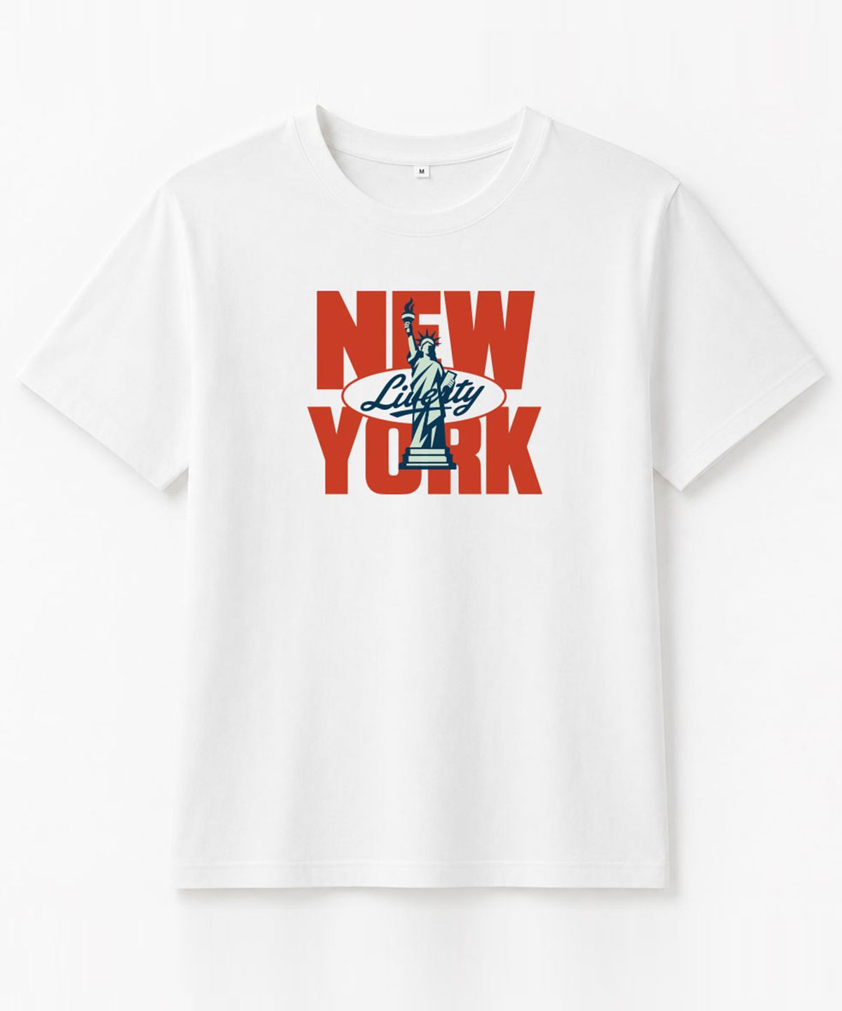 티엔피(TNP) STATUE LOGO SEMI CROP TEE (T26BTTS20CM)
