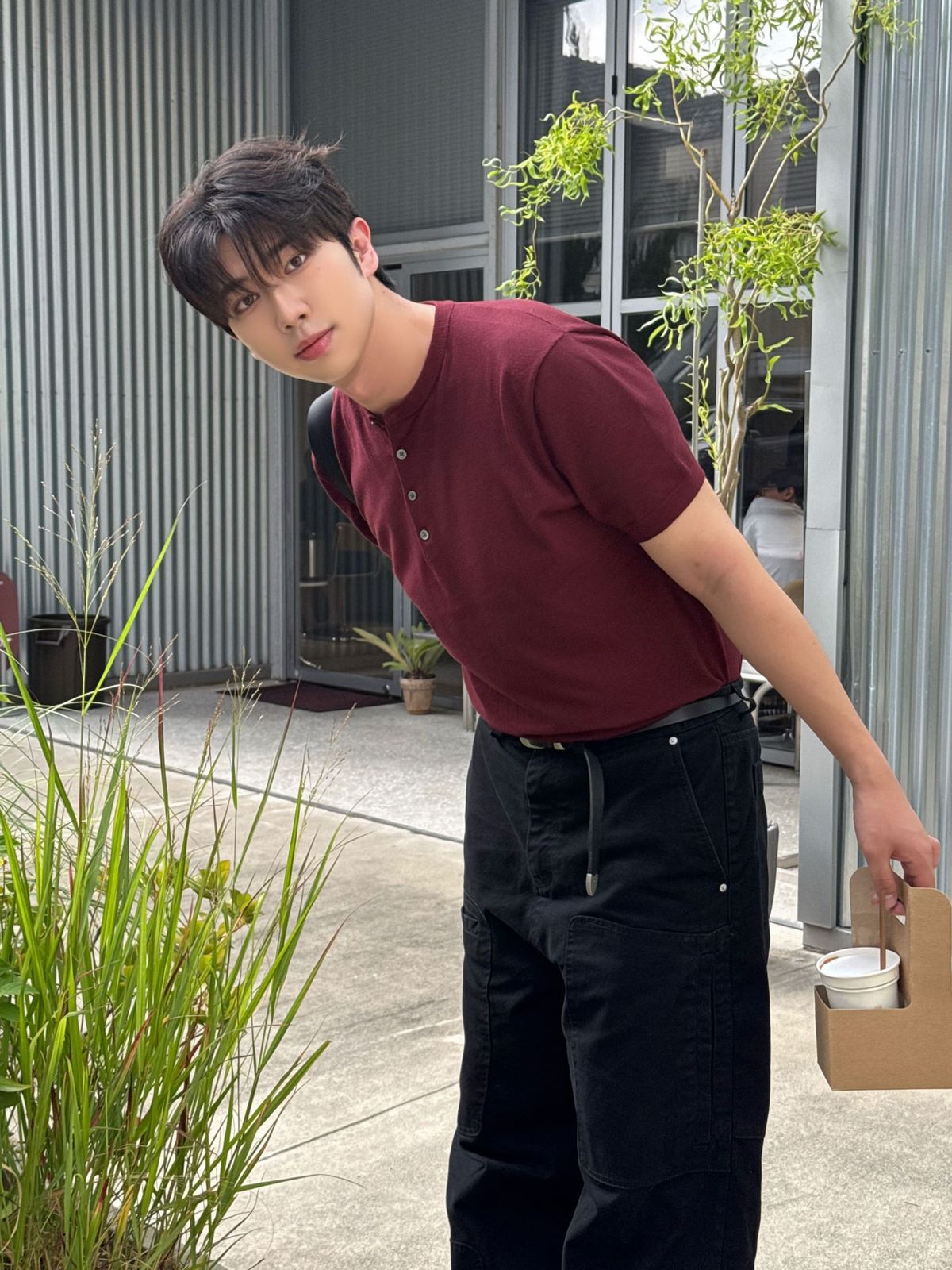 더니트컴퍼니(THEKNITCOMPANY) 실크 라이크 헨리넥 니트 5color
