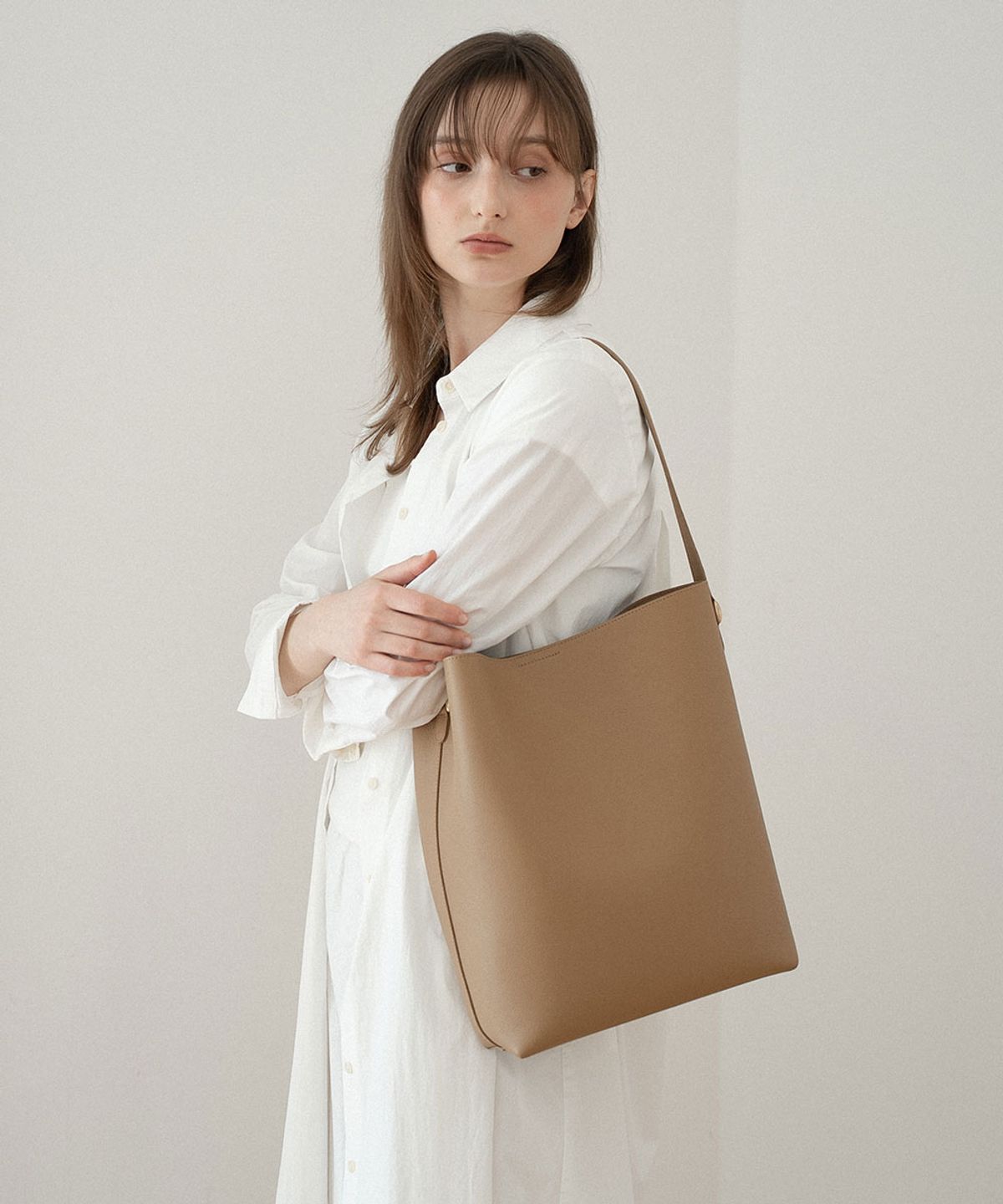 셀솝(SELSOP) 렌백 WREN BAG / beige brown