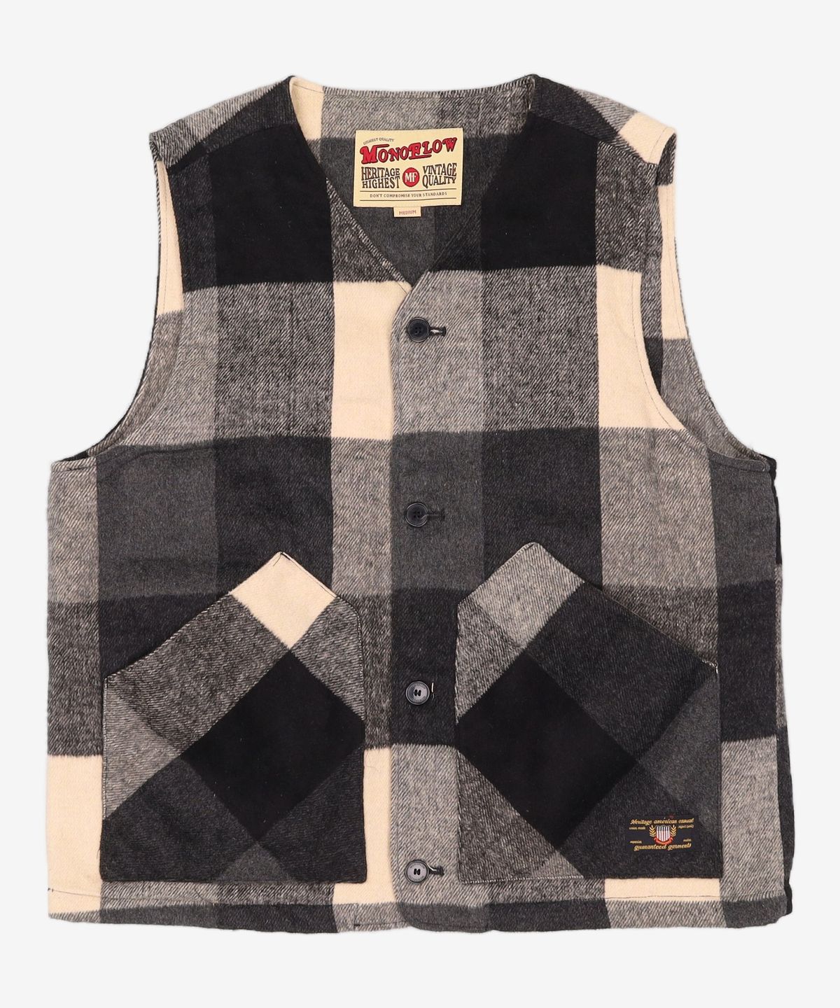 모노플로우(MONOFLOW) 워크 베스트 WORK VEST M