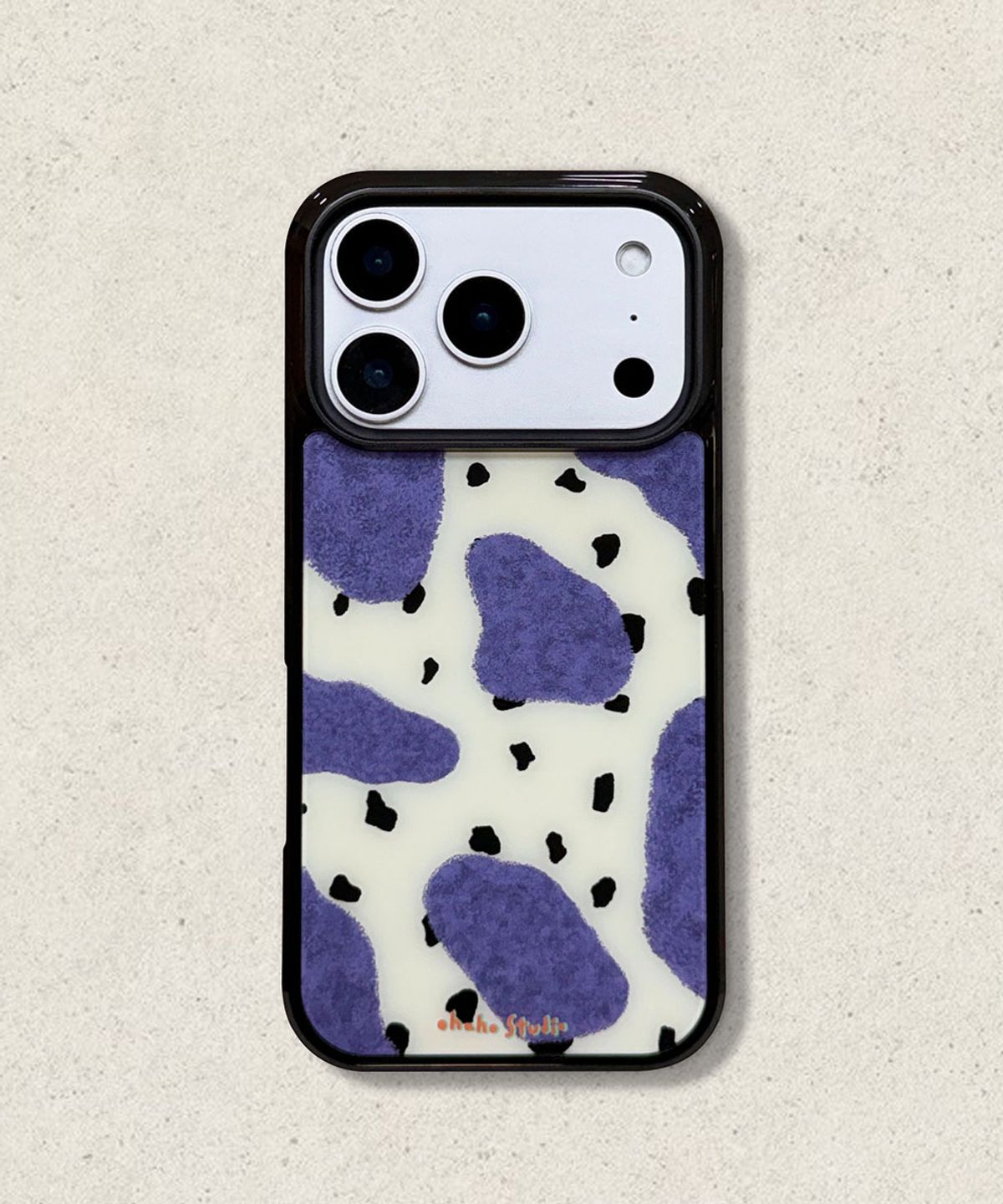 오하호 스튜디오(OHAHO STUDIO) Milky Cow Phone case (에폭시/글라스/맥세이프 글라스)