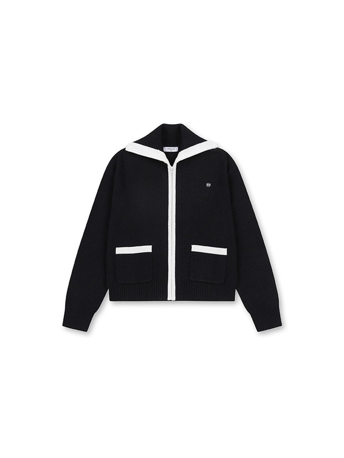 폴햄키즈(POLHAM KIDS) 여아 카라 집업 가디건_PKF1EC2030