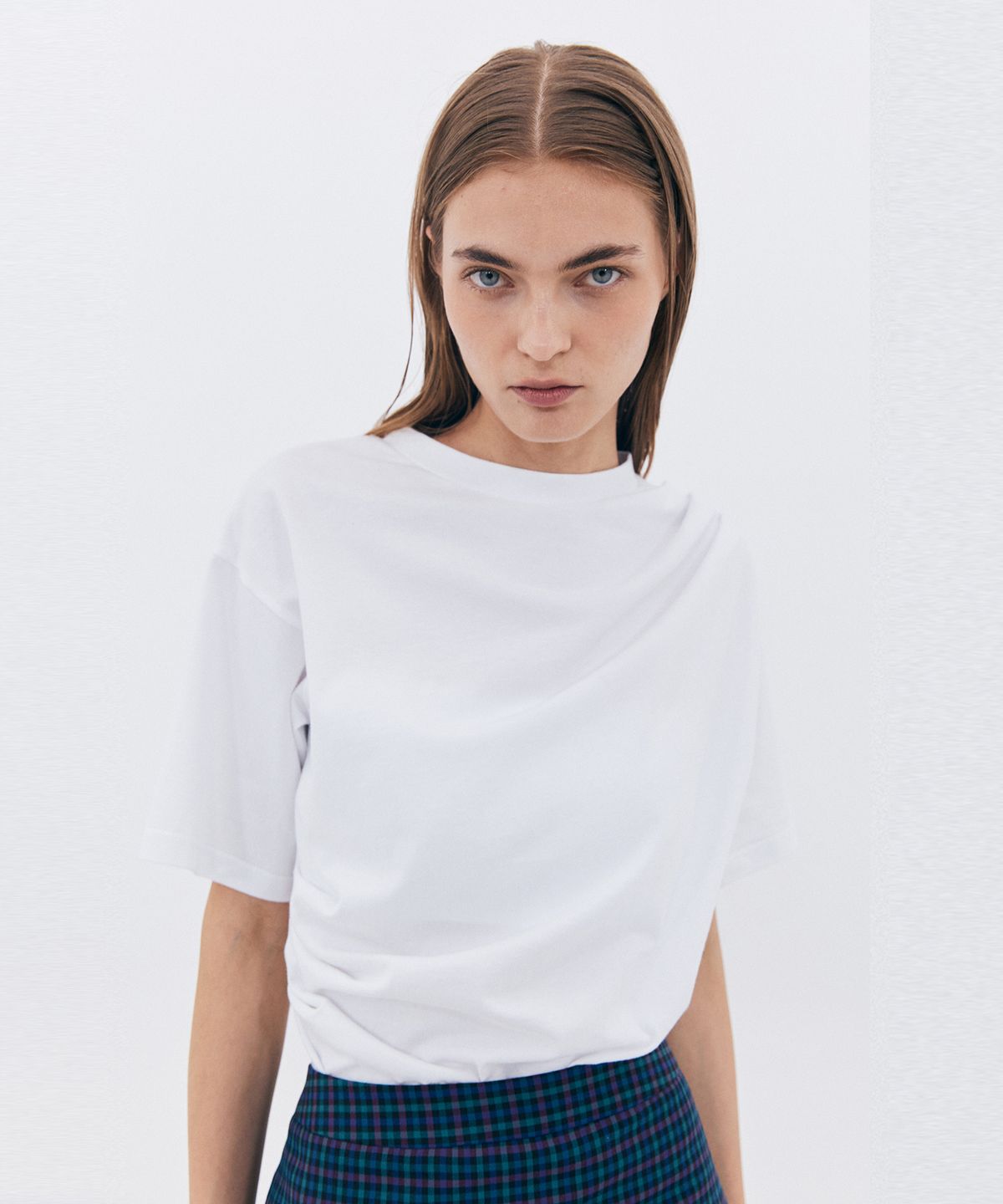 베데르미(VEDERMI) tuck t shirt