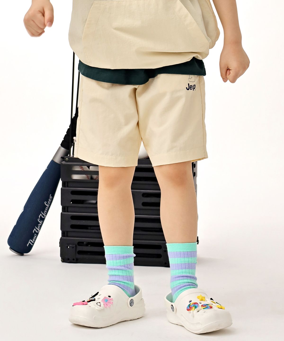 지프키즈(JEEPKIDS) 폴라베어 숏팬츠 (KP5PTU983BE)