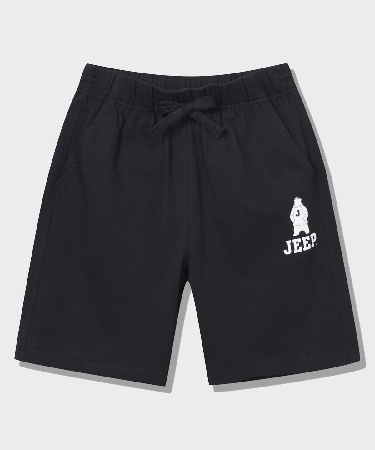 지프키즈(JEEPKIDS) 빅로고 베어 숏팬츠 (KP5TPU981BK)