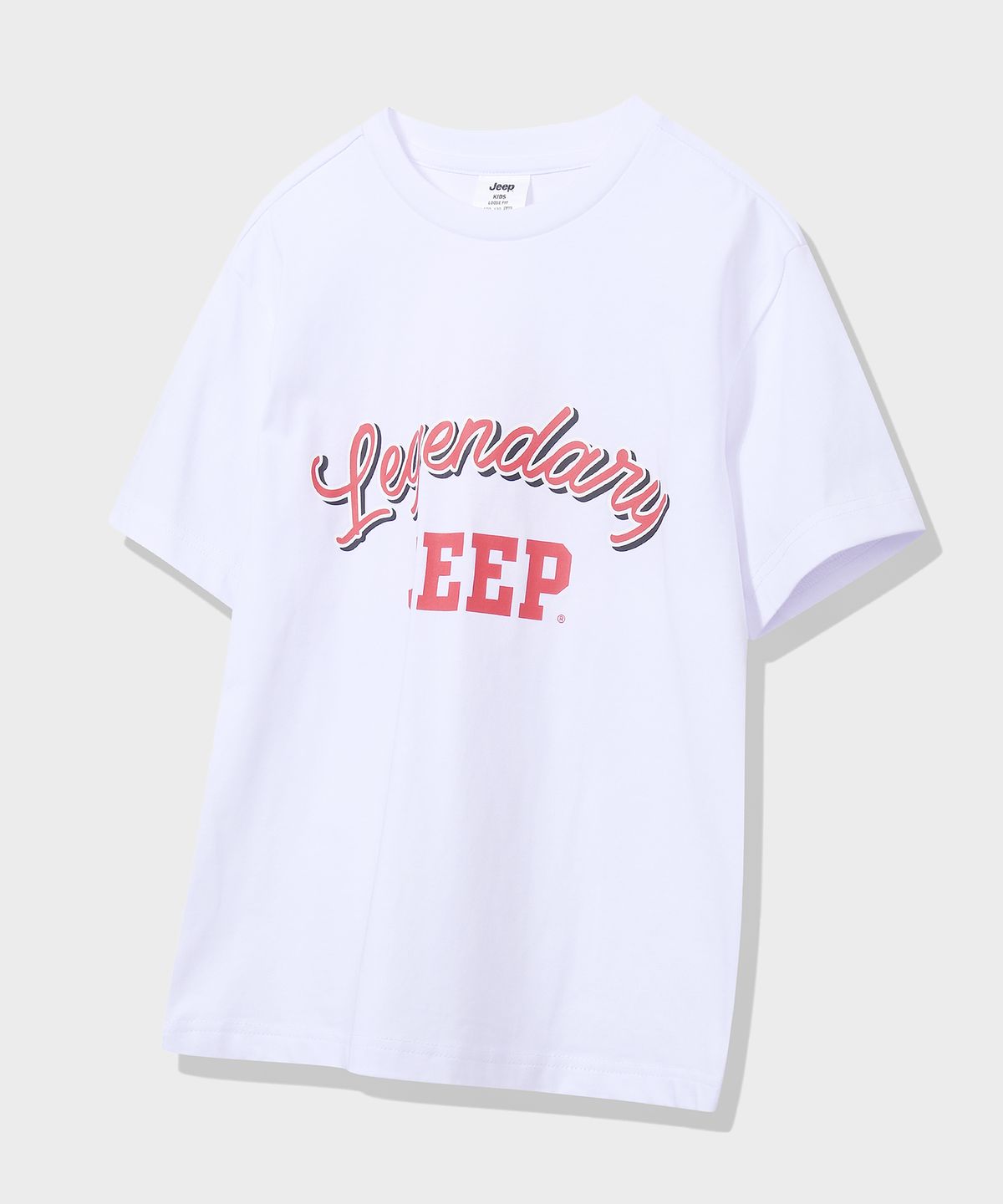 지프키즈(JEEPKIDS) 빅로고 베어 반팔티 (KP5TSU181RD)