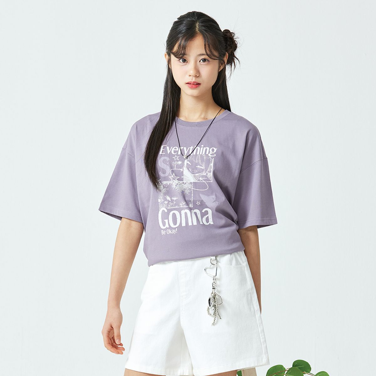 소이(SOIE) 5부카툰일러스트티(26M0454)