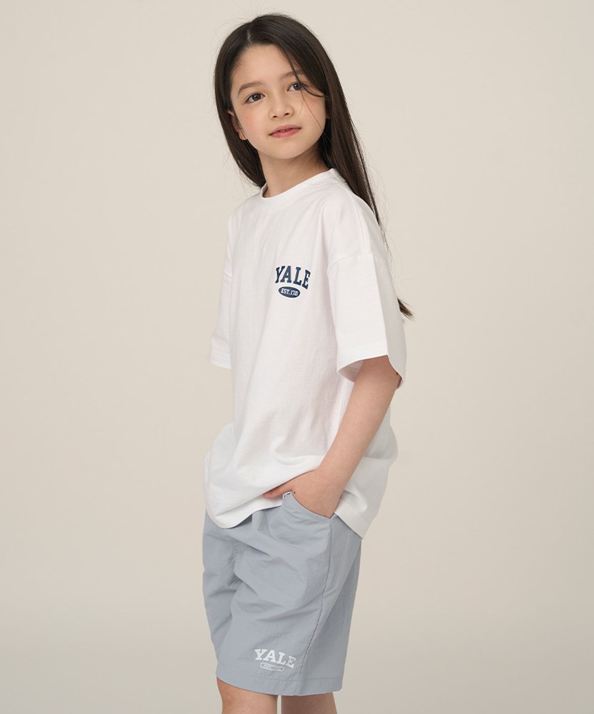 예일키즈(YALE KIDS) 베이직 우븐 쇼츠 A5M026