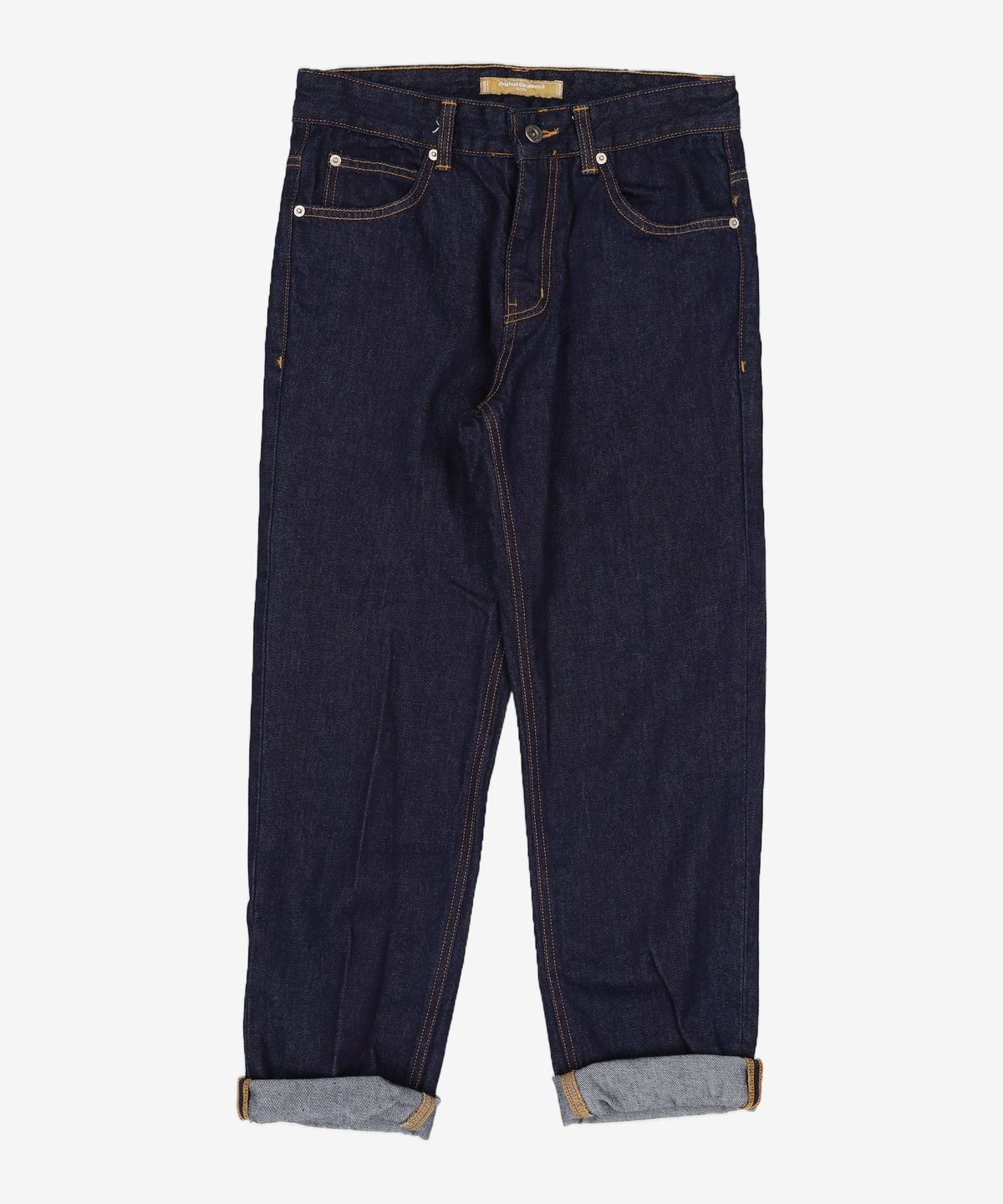 프리즘웍스(FRIZMWORKS) OG SLIM CROP DENIM PANTS _ INDIGO M