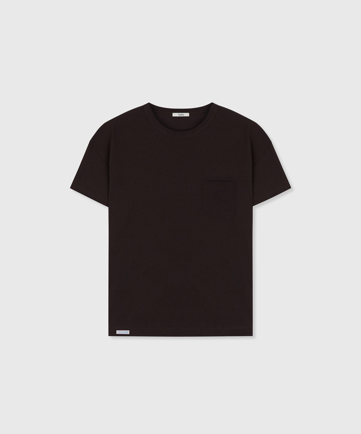 타일레(TAILLE) CASA COTTON POCKET T-SHIRT BURNT HICKORY