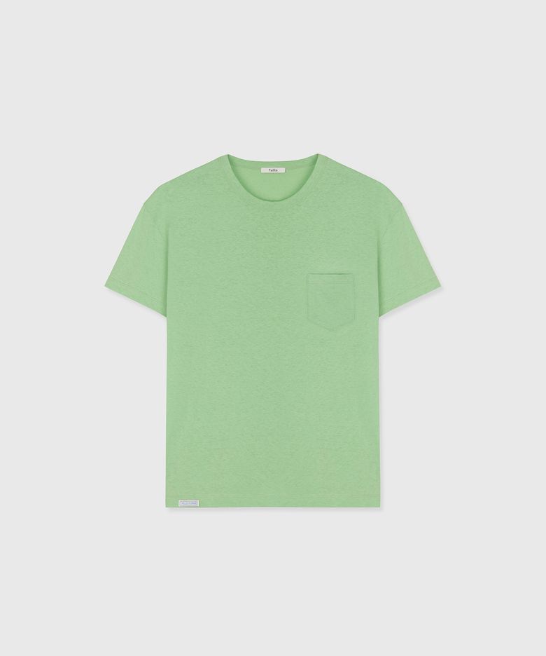 CASA COTTON POCKET T-SHIRT NEON