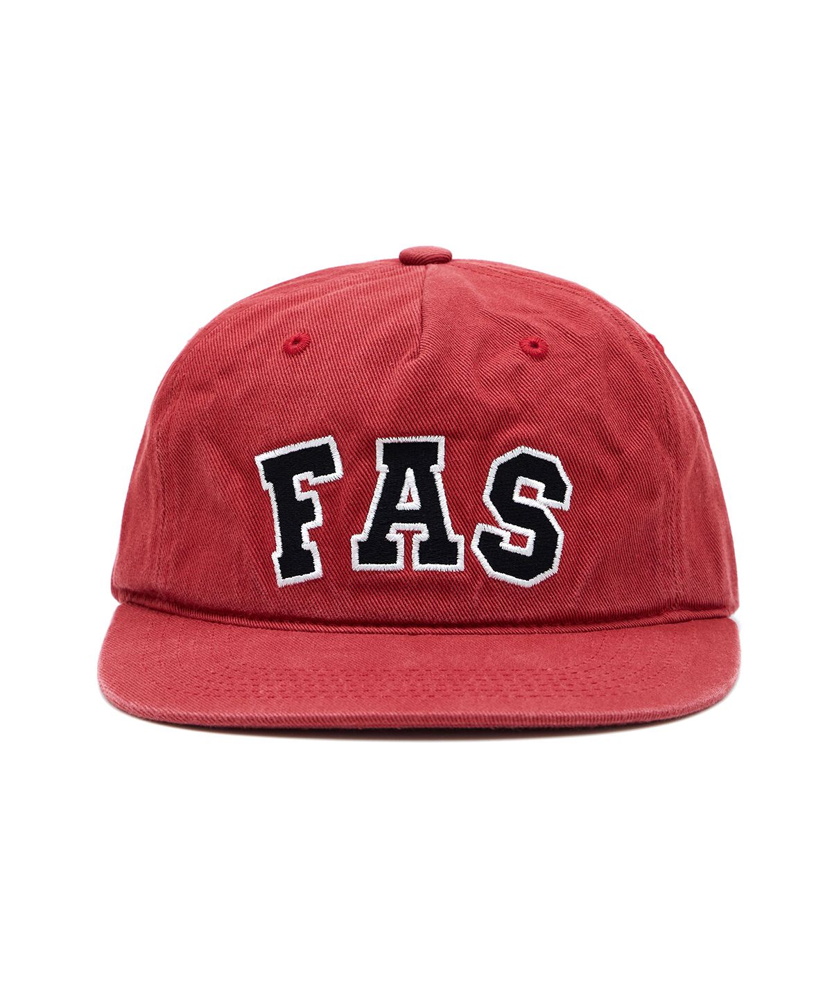 패슬(FASTLE) FAS Varsity 5Panel Washed Cap Brick