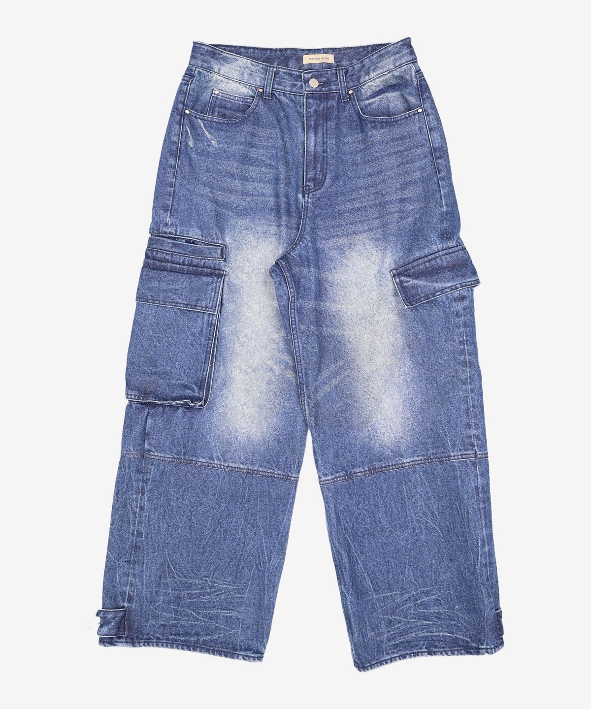 마틴플랜(MARTIN PLAN) Honest Cargo Washing Denim - D.BLUE 105