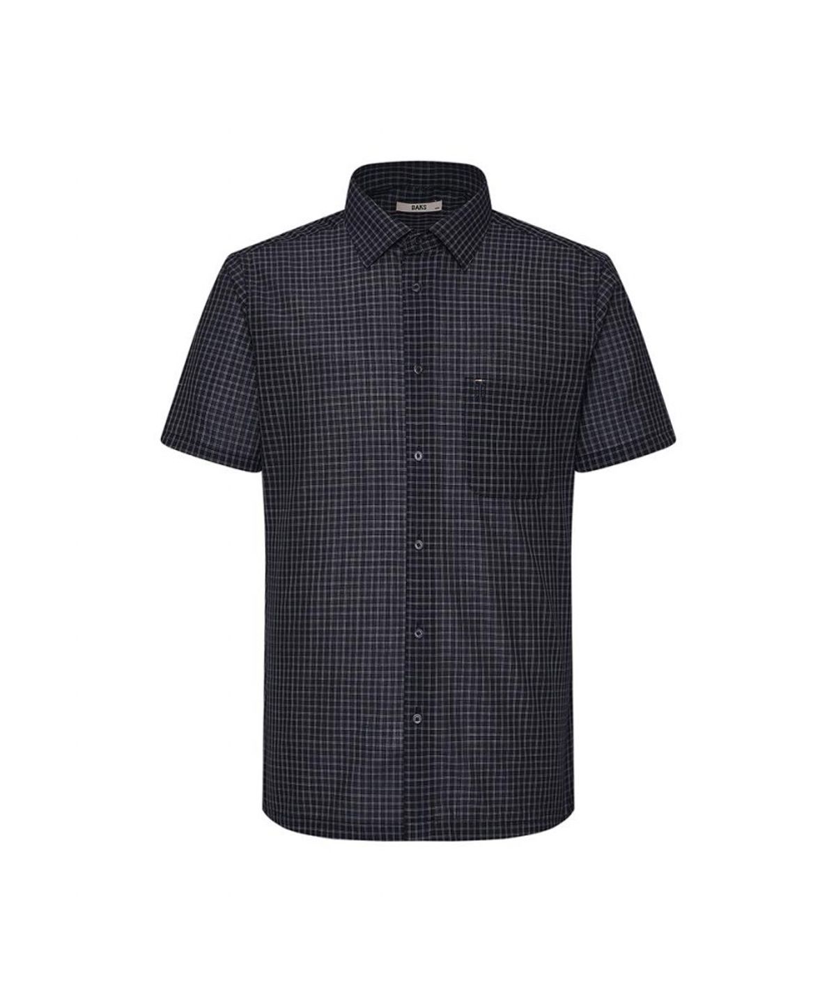 닥스셔츠(DAKS SHIRTS) 케어 울혼방 스몰체크 드레스셔츠_DMS1SHDS125N1