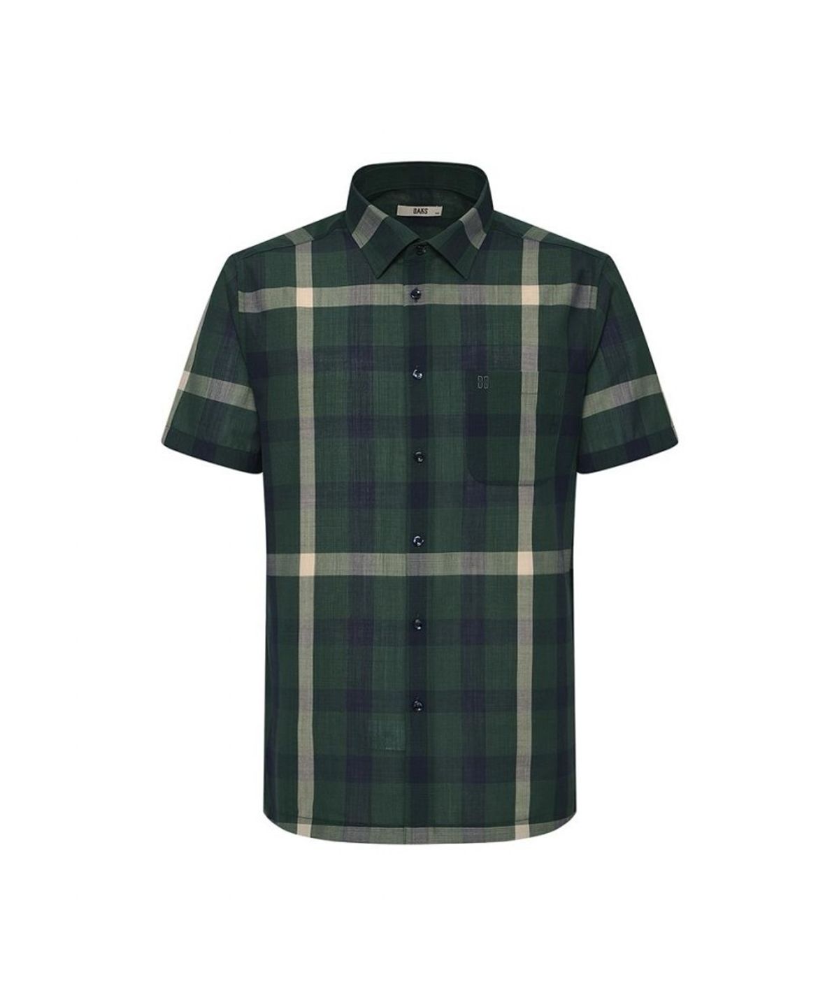 닥스셔츠(DAKS SHIRTS) 케어 울혼방 하우스체크 캐주얼 셔츠_DMS1SHCS142E1