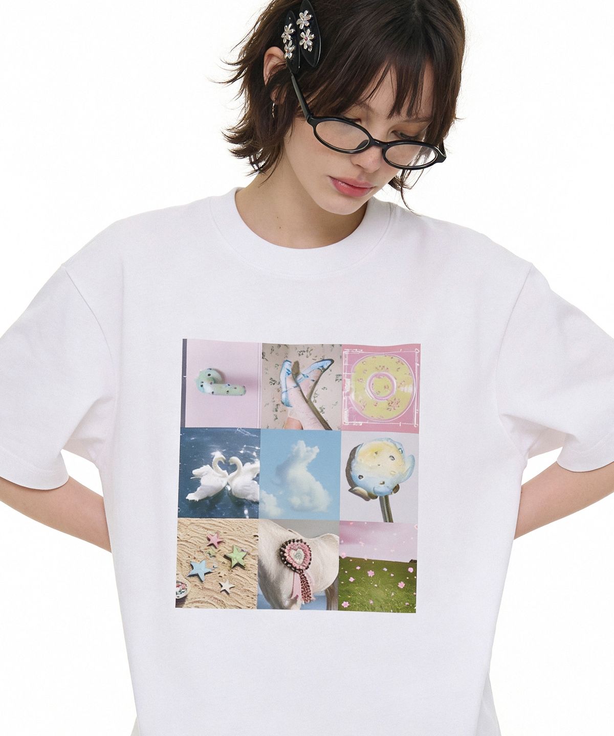 랜덤오프(RANDOMOFF) PIECE OF SUMMER T-SHIRT (2color)