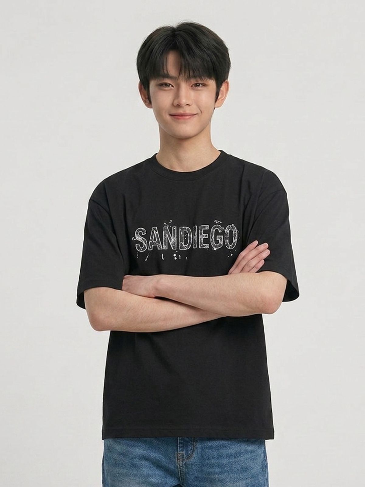 행텐 틴즈(HANGTEN TEENS) 틴즈 핫픽스 그래픽 반팔 티셔츠_100(14570-031-434-31)