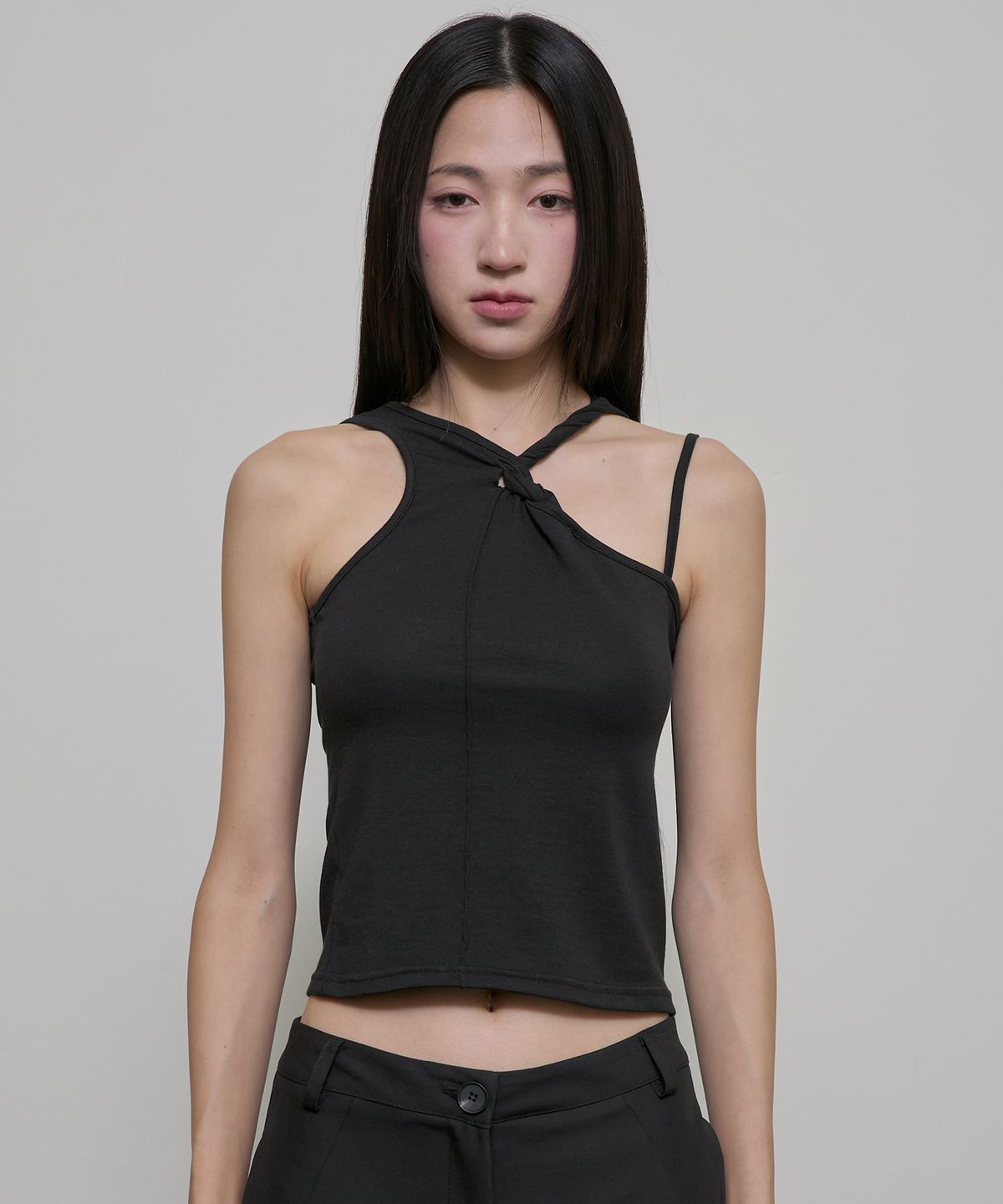 플레어업(FLAREUP) Braided Sleeveless (FL-143_Black)