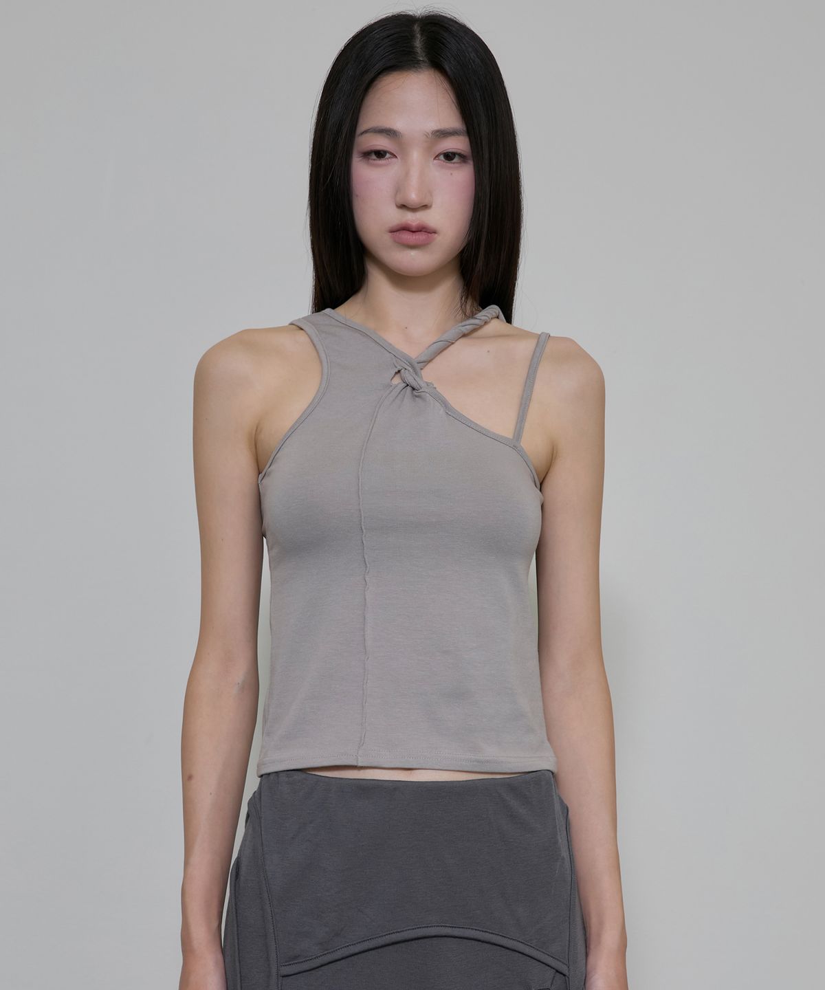 플레어업(FLAREUP) Braided Sleeveless (FL-143_Gray)