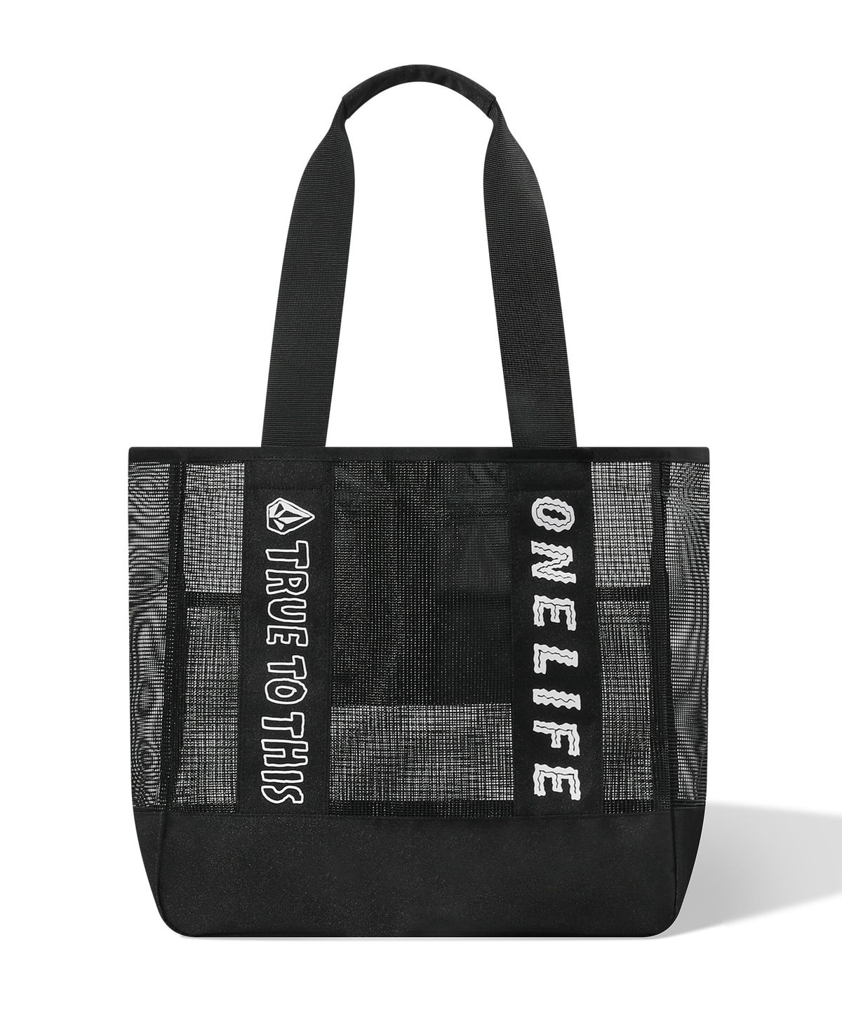 볼컴(VOLCOM) [볼컴x원라이프] 썸머 메쉬 토트백(블랙)
