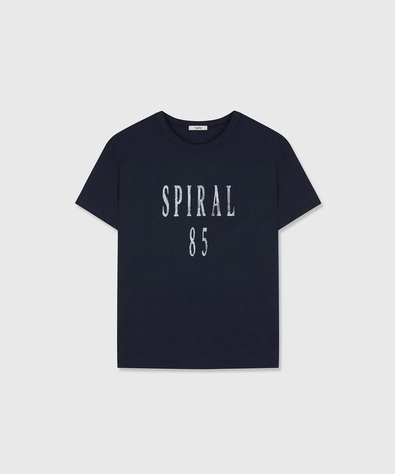 SPIRAL 85 T-SHIRT VINTAGE NAVY