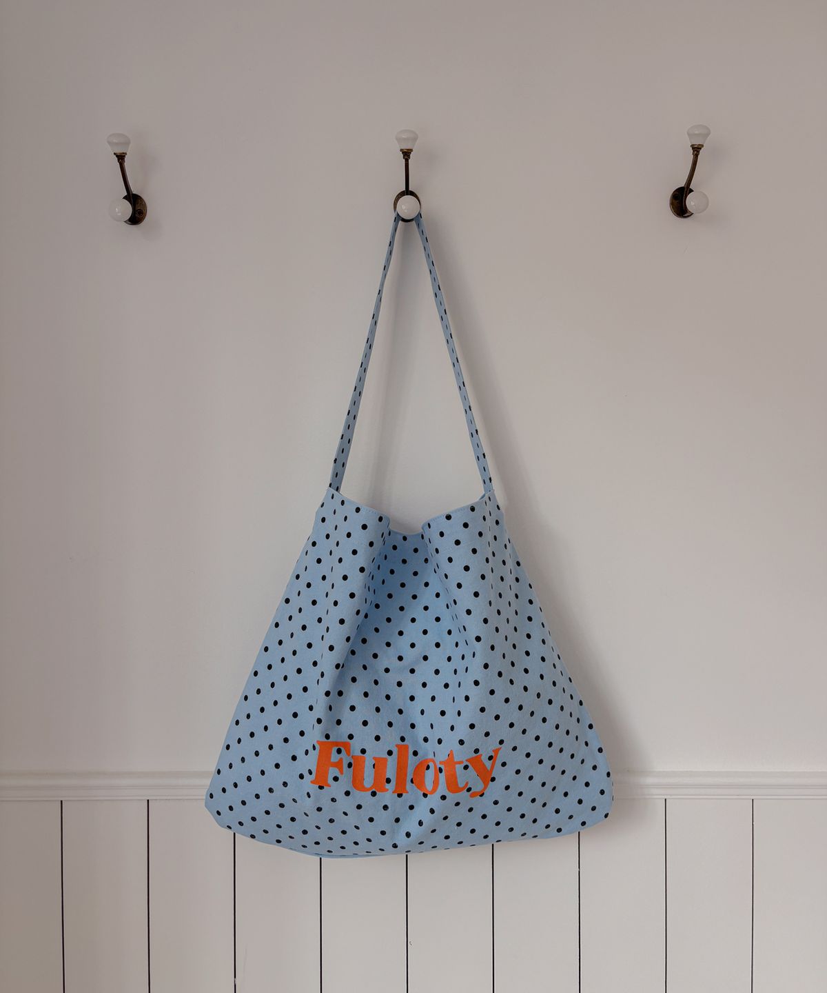 풀로티(FULOTY) Dot eco bag sky blue