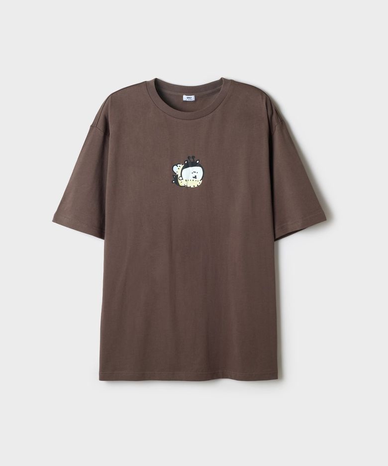 [담곰이] 반팔 티셔츠(Brown)_SPRLG25U01