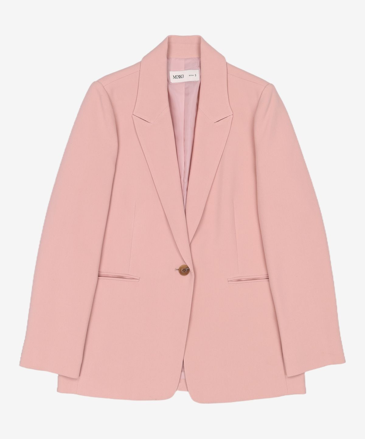 미쏘(MIXXO) 테일러드 일자핏 싱글 자켓 MIWJKB30PB S