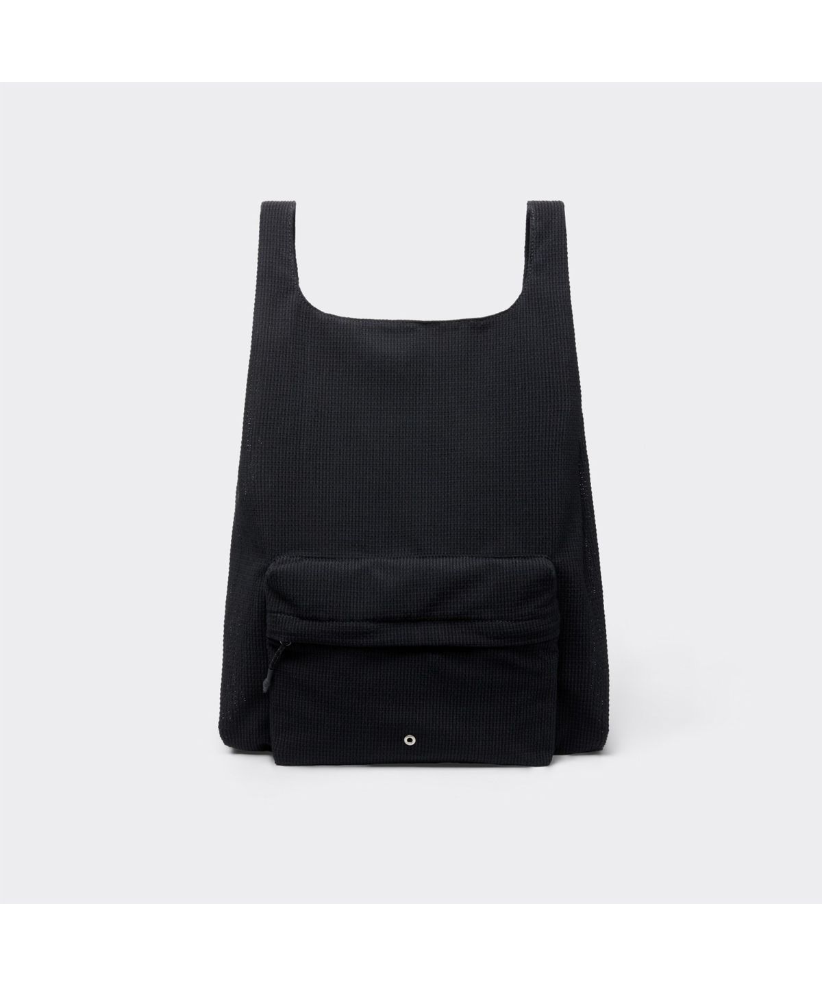 커스텀멜로우(CUSTOMELLOW) [Online Only] Black Texture Tote Bag CRBAX26001BKX