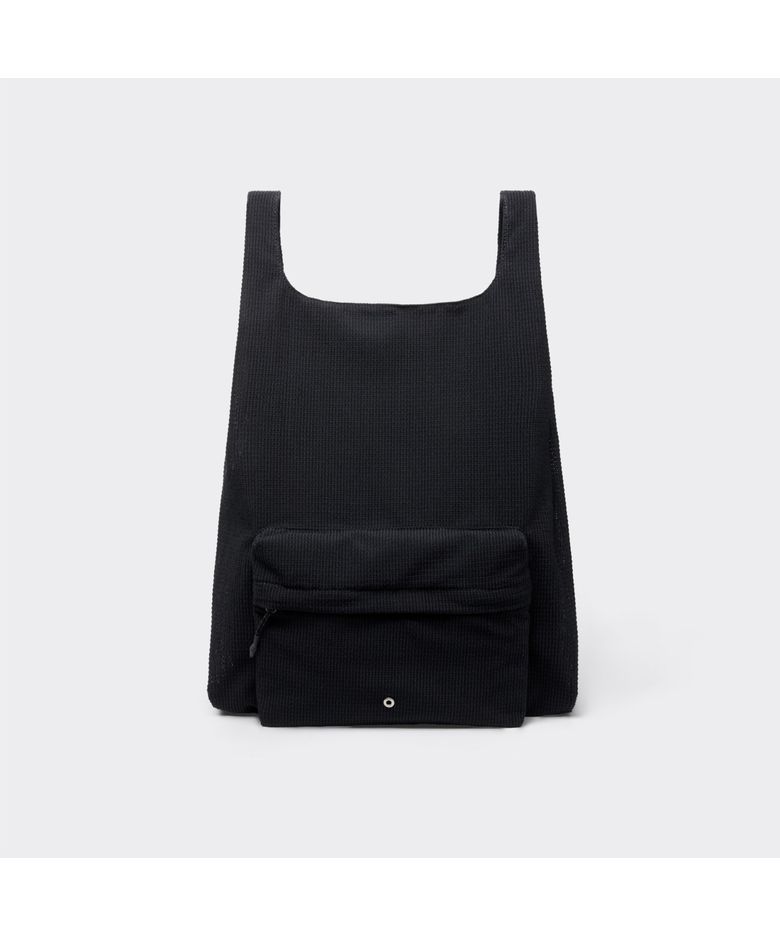 [Online Only] Black Texture Tote Bag CRBAX26001BKX