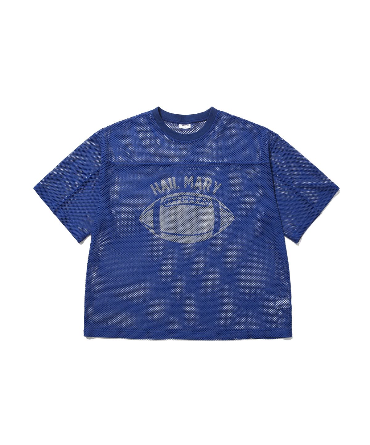 앵글런(ANGLAN) Hail Mary Mesh Tee - Blue
