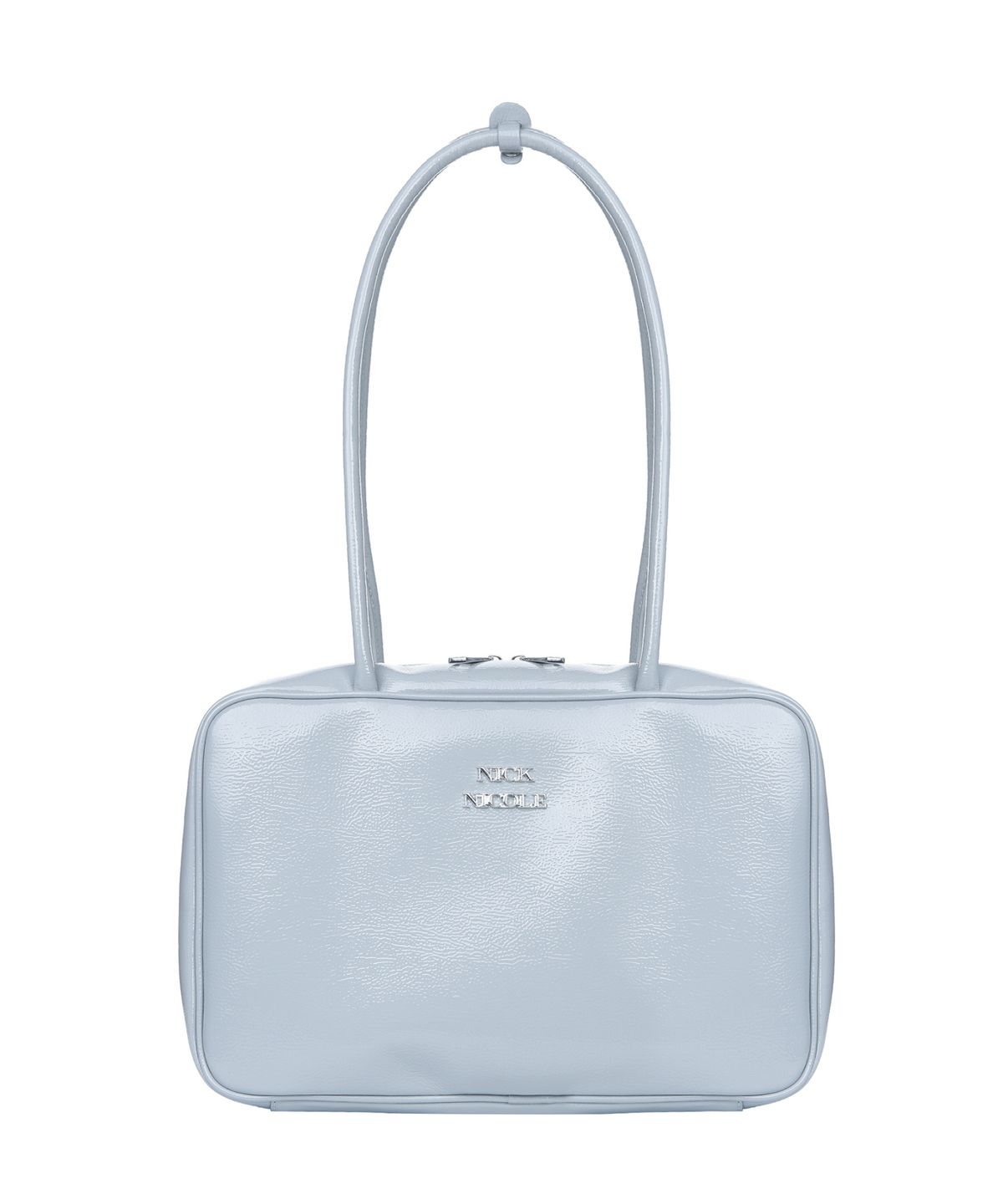 닉앤니콜(NICK&NICOLE) NICOLE LOGO MINIMAL SQUARE BAG_SORA