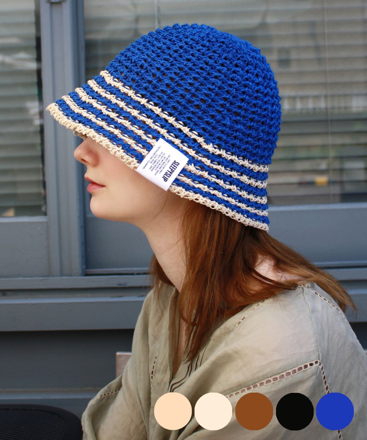슬리피슬립(SLEEPYSLIP) CORSICA BUCKET HAT(5COLOR)