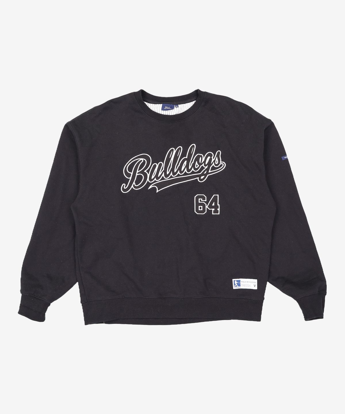 예일(YALE) 64 BULLDOGS BASEBALL CREWNECK BLACK 4