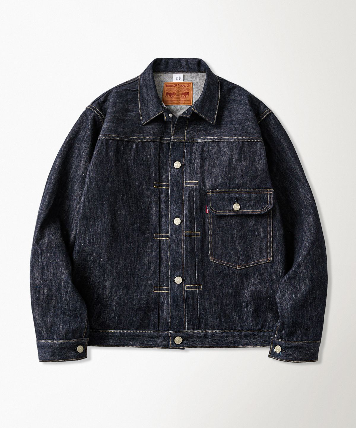 브론슨(BRONSON) 47806XX 1947 Type 1 Selvedge Denim Jacket