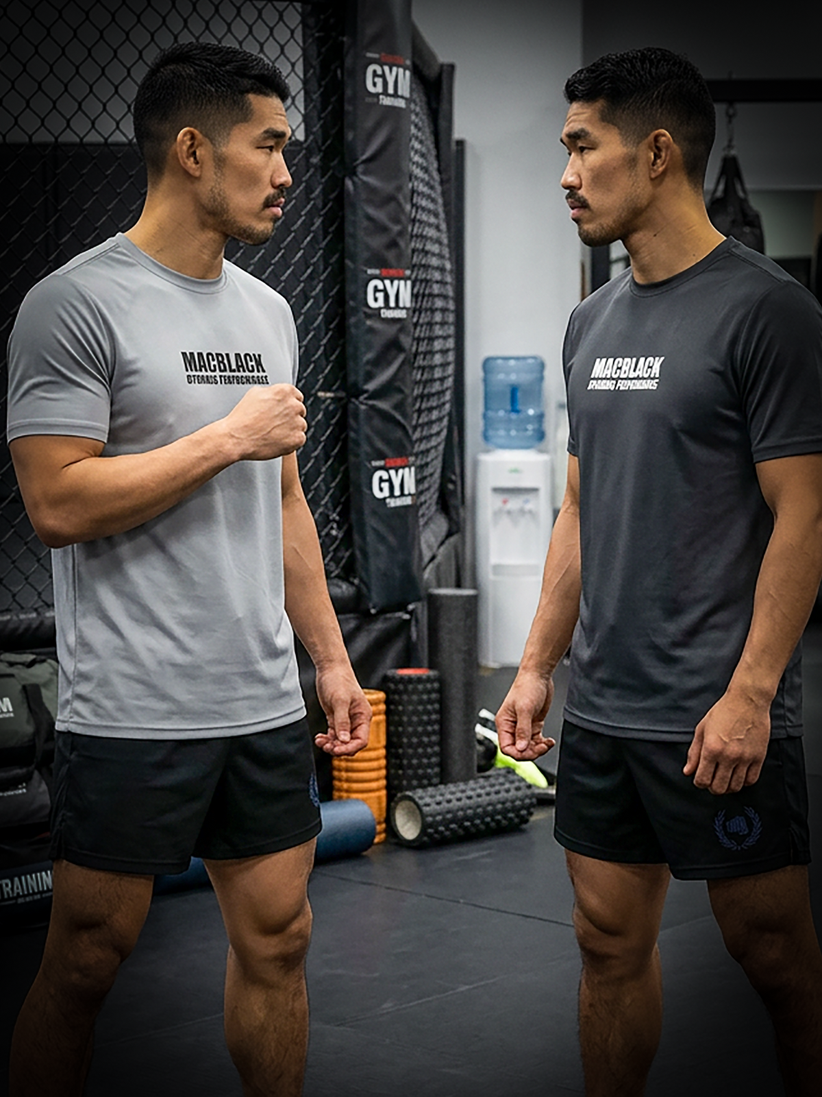맥블랙스포츠(MACBLACKSPORTS) [2PACK][맥스포츠 X 옥래윤 콜라보] 쿨매쉬 반팔 티셔츠 8컬러 M-02