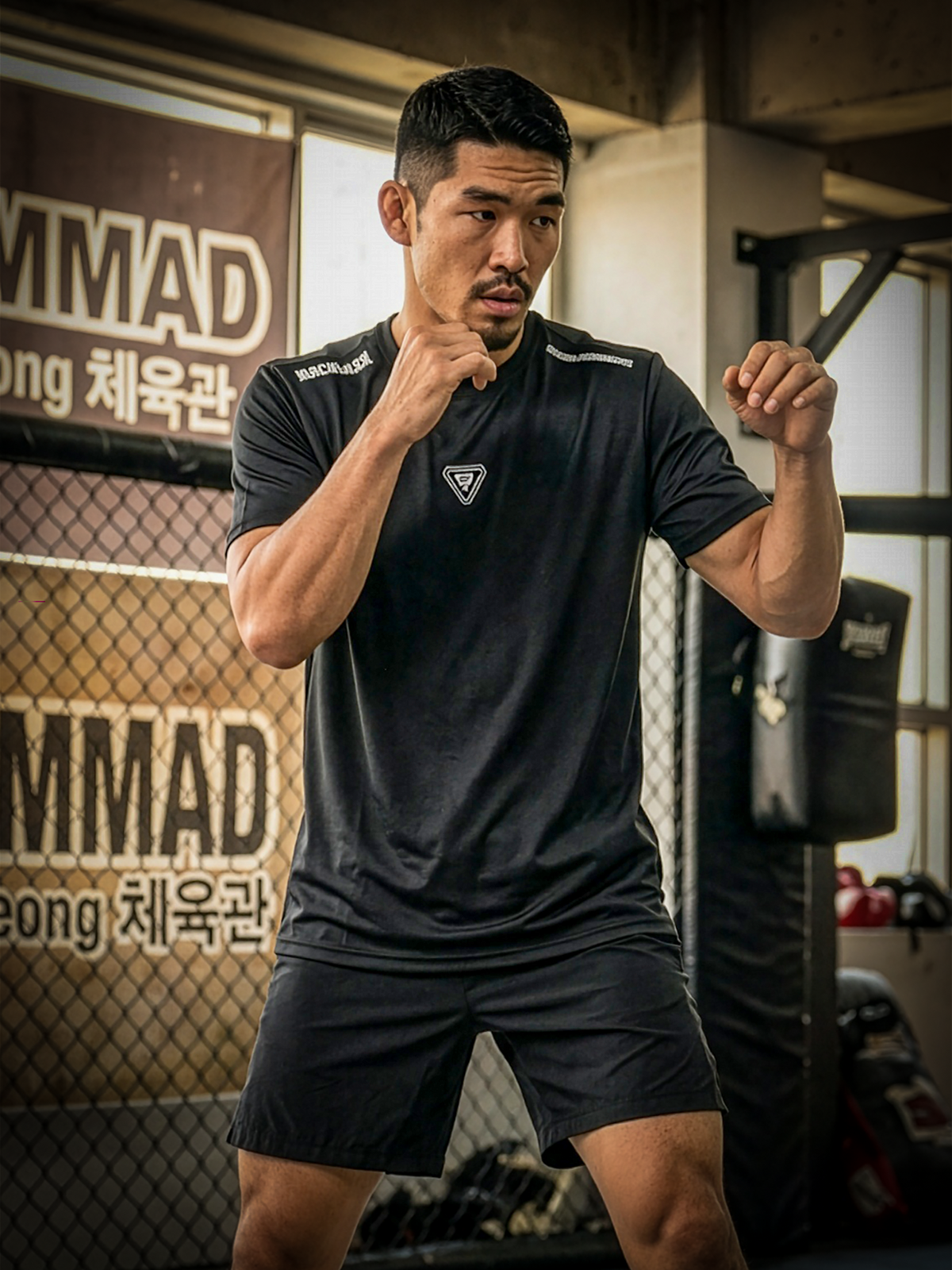 맥블랙스포츠(MACBLACKSPORTS) [맥스포츠 X 옥래윤 콜라보] 쿨매쉬 반팔 티셔츠 8컬러 M-03