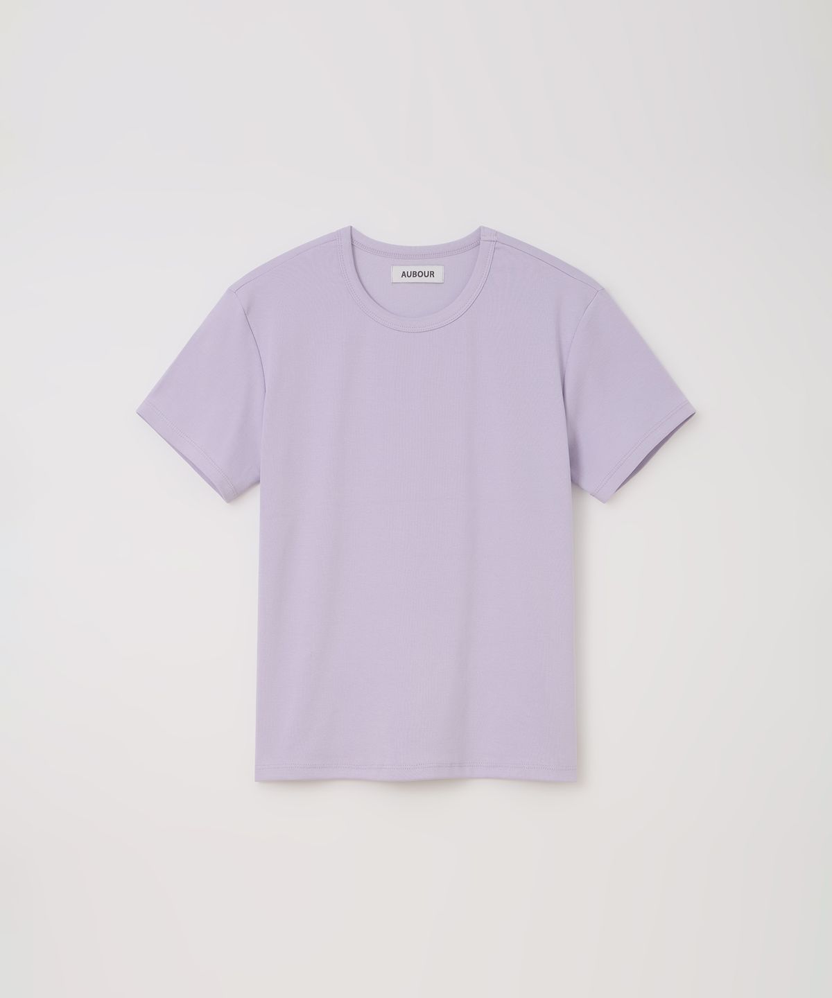 아우브아워(AUBOUR) core t-shirt (light purple)